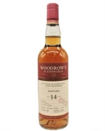 Burnside Woodrows of Edinburgh flaske med enkel etiket